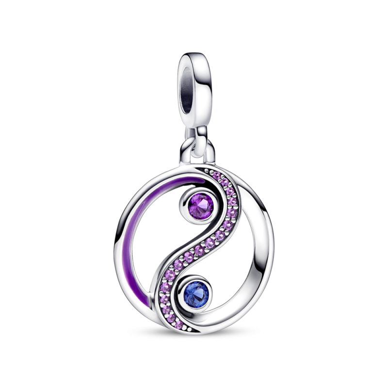 CHARM PANDORA ME MEDALLON YIN & YANG PLATA DE LEY 792307C01