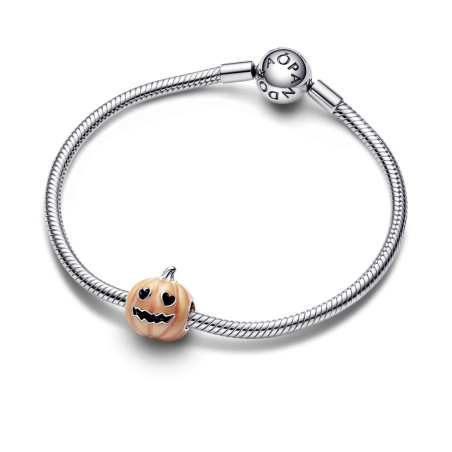 CHARM PANDORA CALABAZA PLATA BRILLO EN OSCURIDAD 792291C01