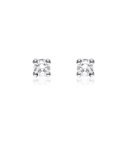 PENDIENTES "AMAIA" O/B 18K Y CIRCONITAS 4MM