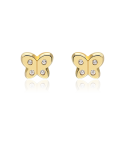 PENDIENTES "CAROLINA" MARIPOSAS ORO 18K