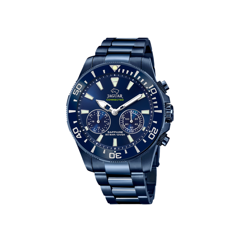 RELOJ JAGUAR AZUL CORREA DE ACERO HOMBRE J930/1