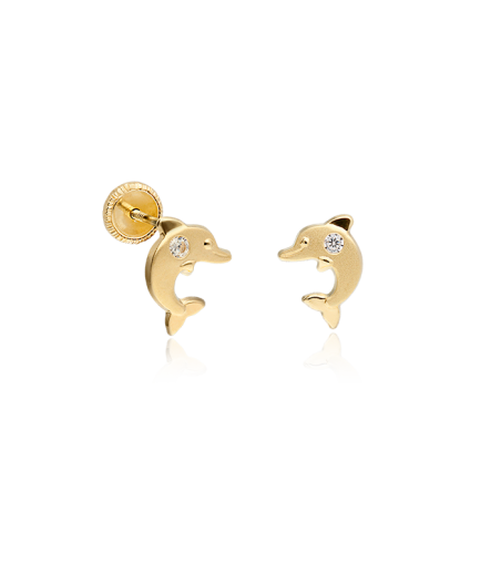 PENDIENTES "DUPIN" ORO 18K 6MM