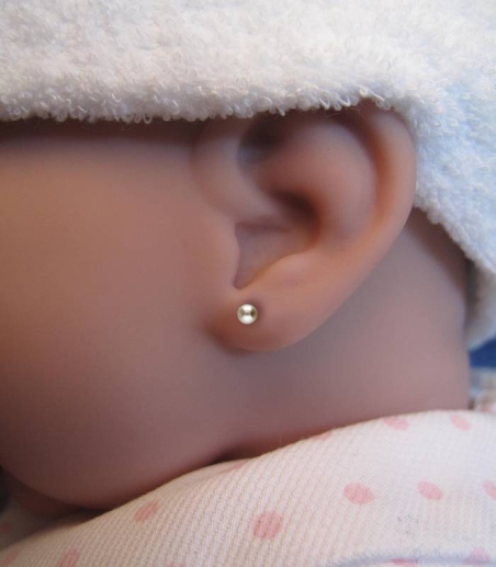 Pendientes oro 18k y perlas cultivadas "Single Pearl"