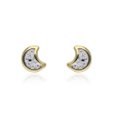 PENDIENTES "NAUPLIA" LUNAS ORO 18K