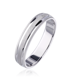 ALIANZA "NEXO" ORO BLANCO 18K 3100088