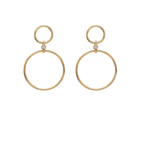 PENDIENTES AGATHA PARIS SARA CARBONERO DONNA BAÑO ORO 2380203-137-TU