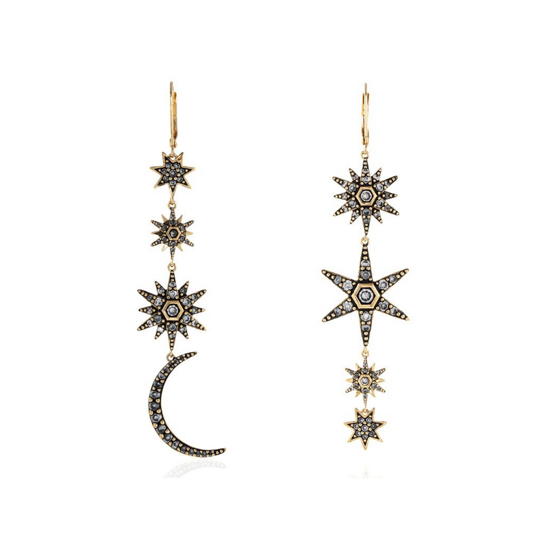 PENDIENTES AGATHA PARIS SARA CARBONERO MI MAR BAÑO ORO 2350862137TU