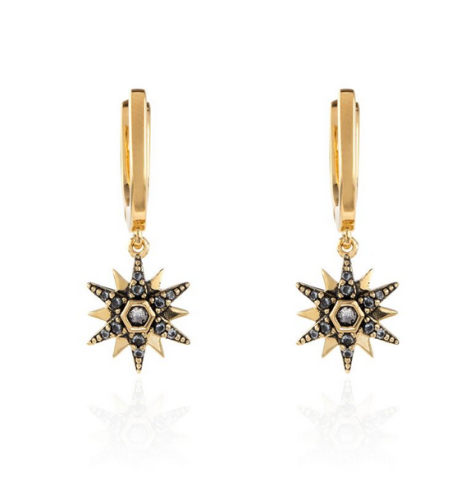PENDIENTES AGATHA PARIS SARA CARBONERO MI MAR BAÑO ORO 2350857-137-TU