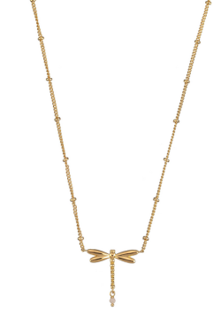COLLAR AGATHA PARIS DRAGONFLY DORADA BY SARA CARBONERO 2651386-157-TU