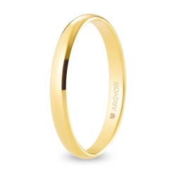 Alianza "Argyor" Confort Oro 18k 2.5mm (A25CP00)