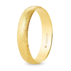 Alianza "Argyor" Hielo Oro 18k 4.5mm (A45CH00)