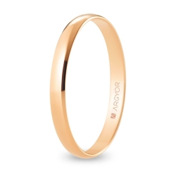 Alianza "Argyor" Pulida Oro 18k 2.5mm (R25RP00)