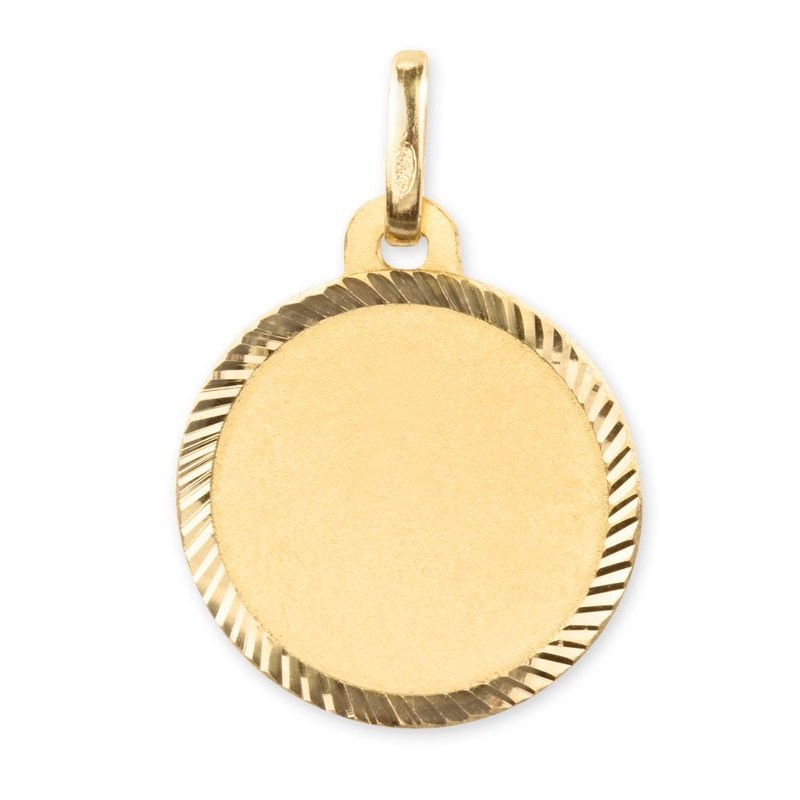 Medalla oro circular