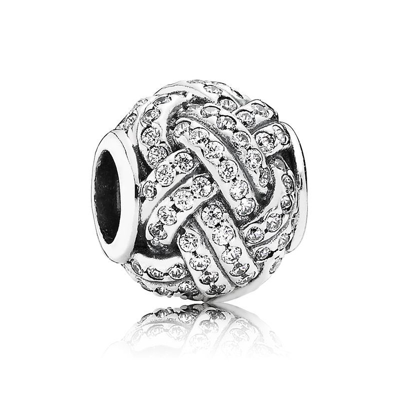Charm "Brillante Nudo de Amor" Pandora 791537CZ