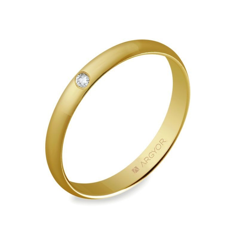 Alianza de boda oro 50305D