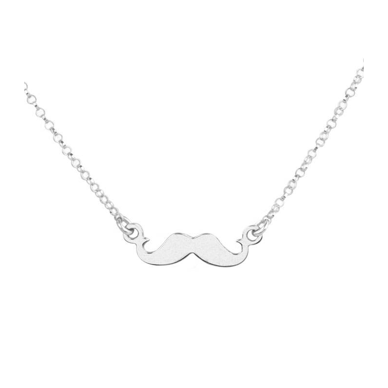 Gargantilla Bigote Plata Gargantilla Bigote Plata