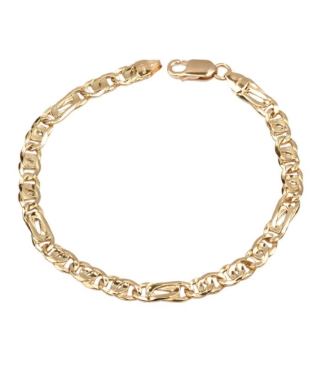 Pulsera oro 18k eslabón italiano