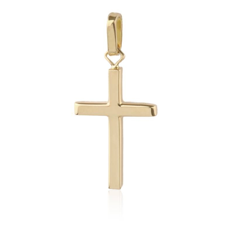 Colgante cruz oro 18k