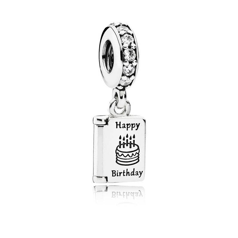 Charm colgante Cumpleaños Feliz 791723CZ