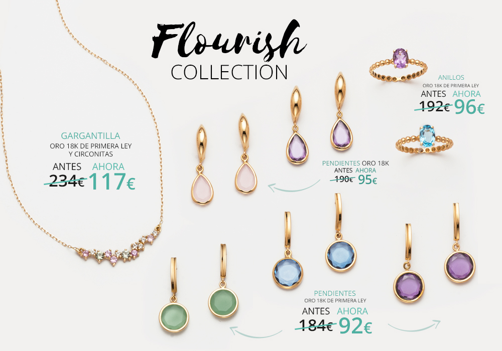 Nueva colección Flourish Joyerías Sánchez