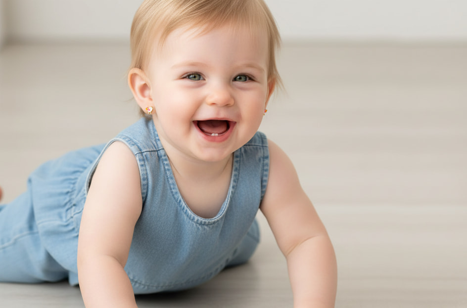 como elegir los pendientes de bebe