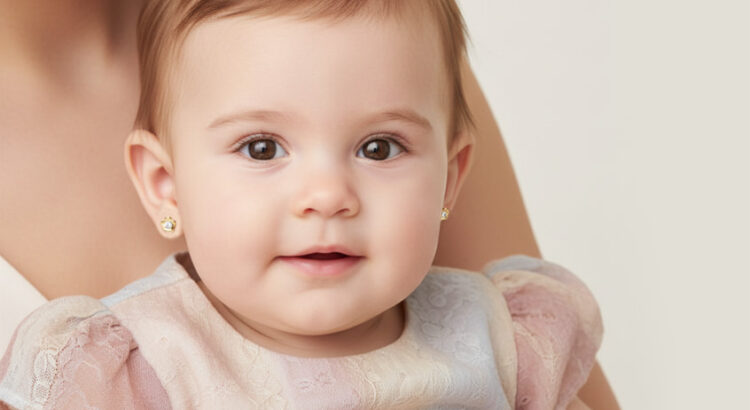 consejos para elegir los pendientes de bebé