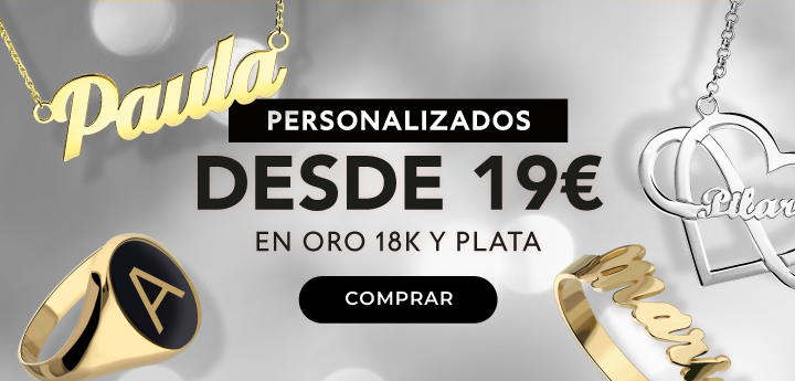 Joyas personalizadas desde 17€