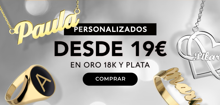 Joyas personalizadas desde 17€